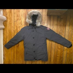 Canada Goose grey chateau mens parka medium